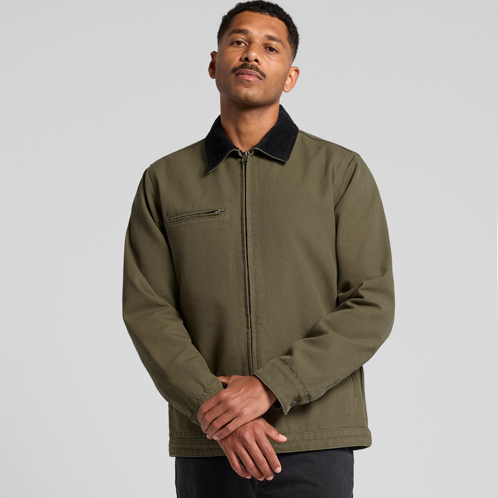80sBaybe Canvas Cord Collar Jacket 5533