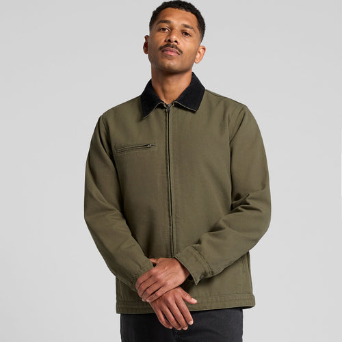 80sBaybe Canvas Cord Collar Jacket 5533