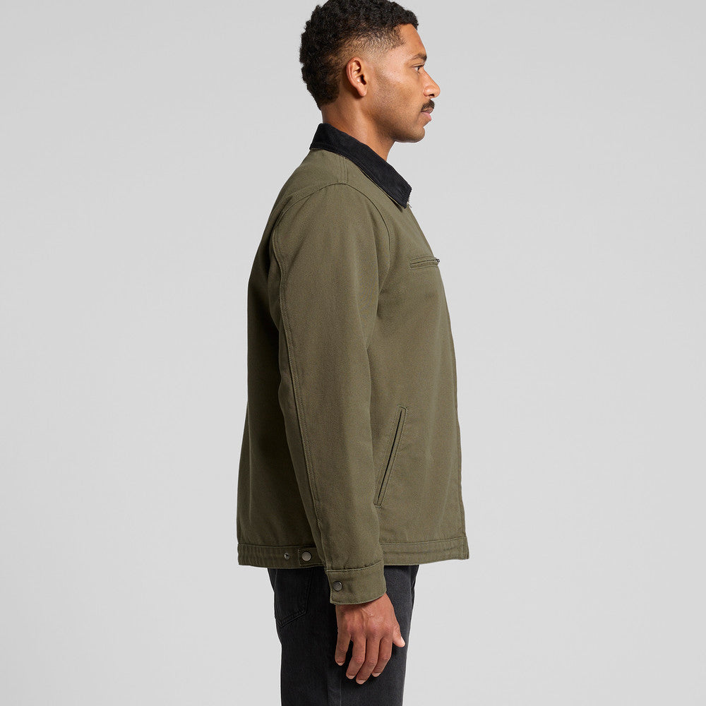 80sBaybe Canvas Cord Collar Jacket 5533
