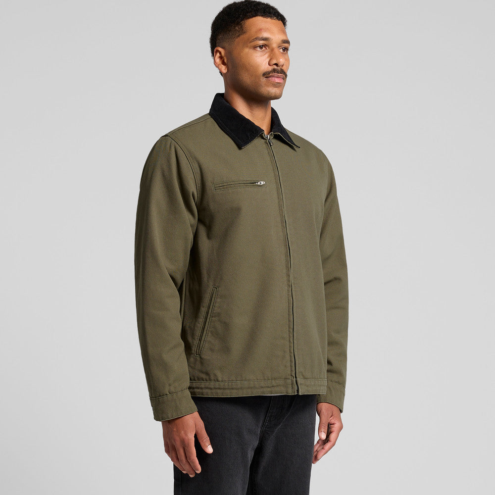 80sBaybe Canvas Cord Collar Jacket 5533
