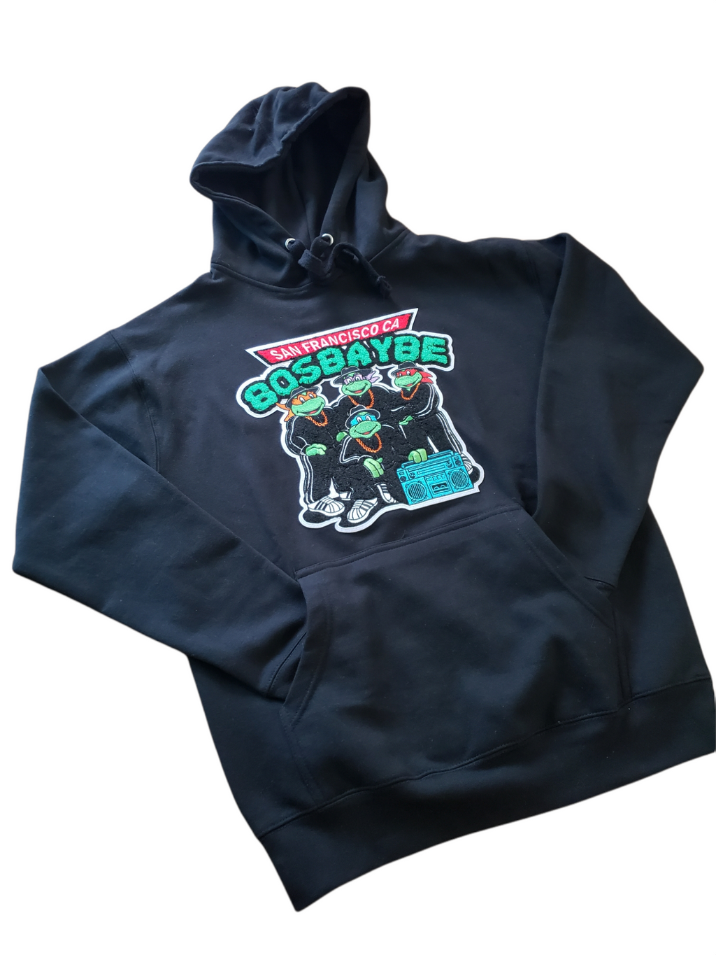 80sBaybe embroidery Tmnt