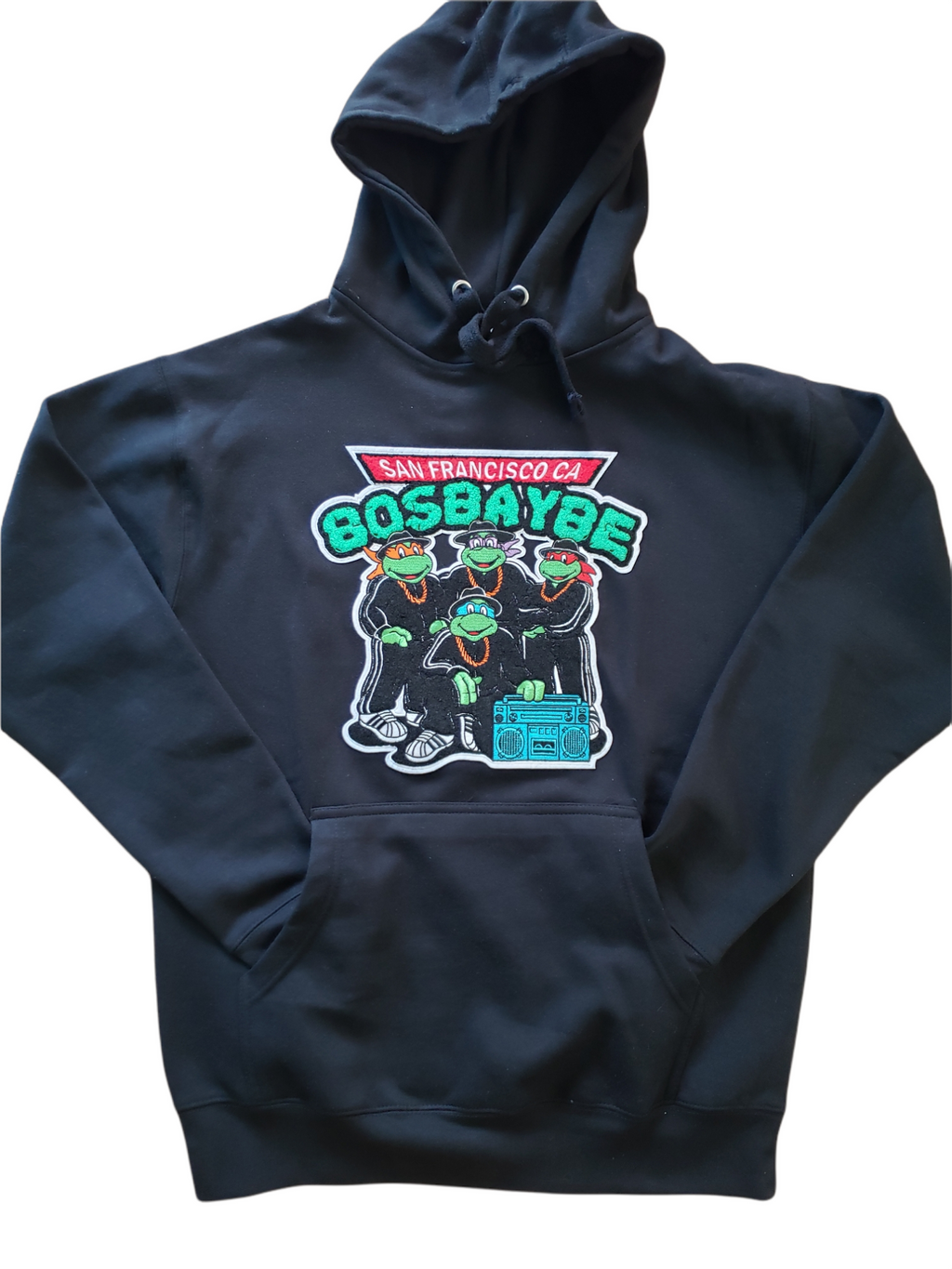 80sBaybe embroidery Tmnt