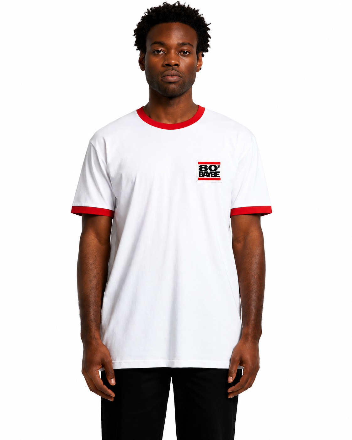 80sBaybe  Ringer Tee