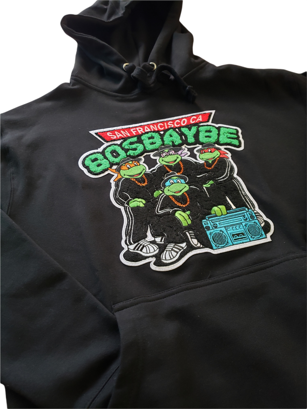 80sBaybe embroidery Tmnt