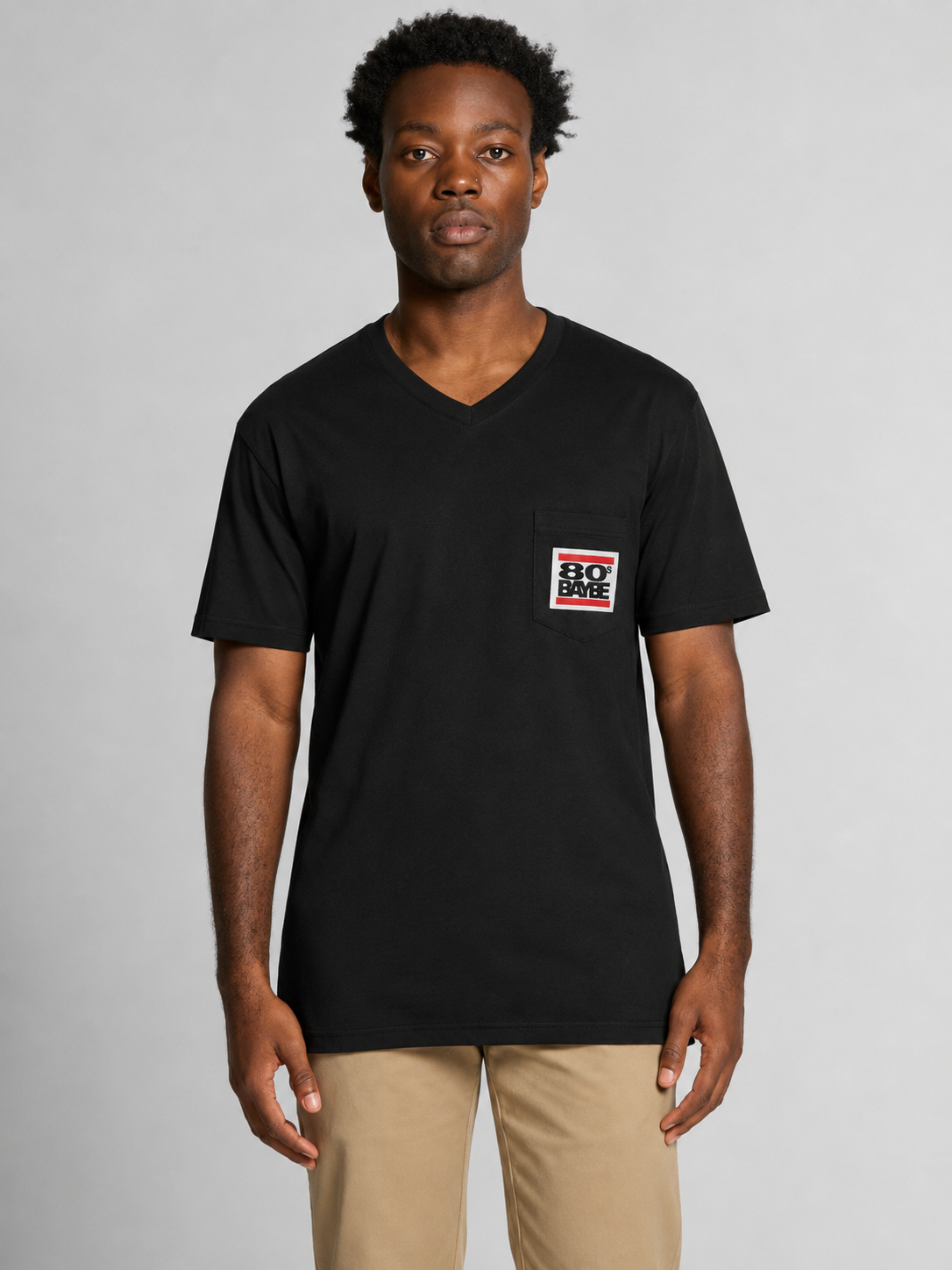 80sBaybe  V Neck Tee
